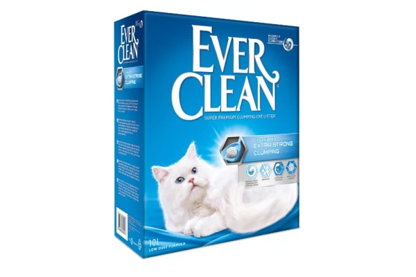 Ever Clean Extra Strong Clumping Cat Litter Unscented 10L