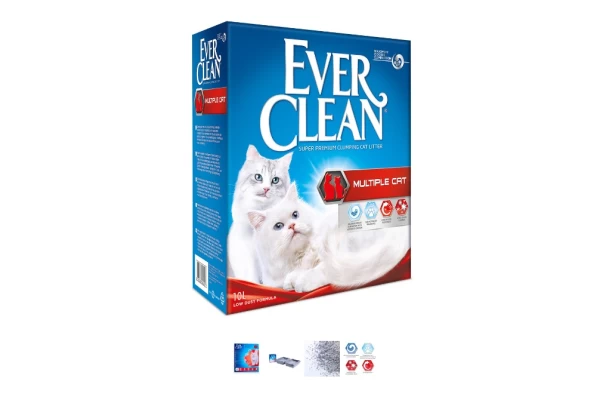 Ever Clean Multiple Clumping Cat Litter Multiple 10L