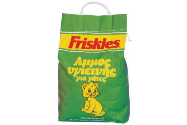 FRISKIES ΑΜΜΟΣ ΥΓΙΕΙΝΗΣ ΓΙΑ ΓΑΤΕΣ ΑΠΛΗ 5Κg