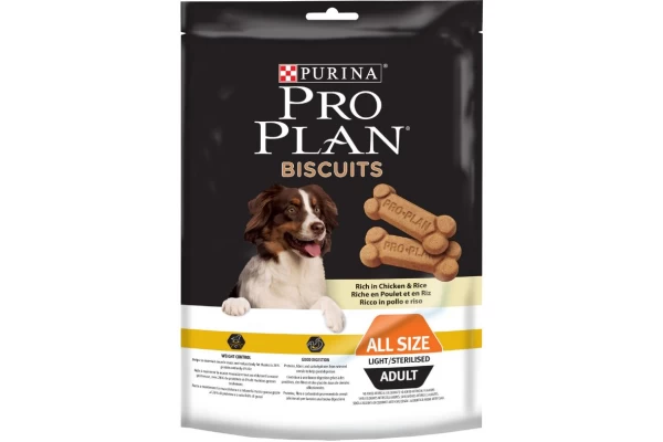 PURINA PRO PLAN LIGHT ΜΠΙΣΚΟΤΑ ΣΚΥΛΟΥ 400G