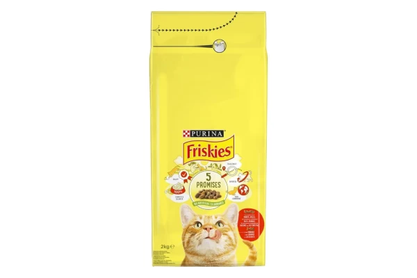 FRISKIES ΒΟΔΙΝΟ, ΚΟΤΟΠΟΥΛΟ & ΛΑΧΑΝΙΚΑ 2kg