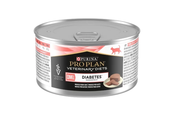 Pro Plan Veterinary Diet DM Diabetes Care Mούς 195gr