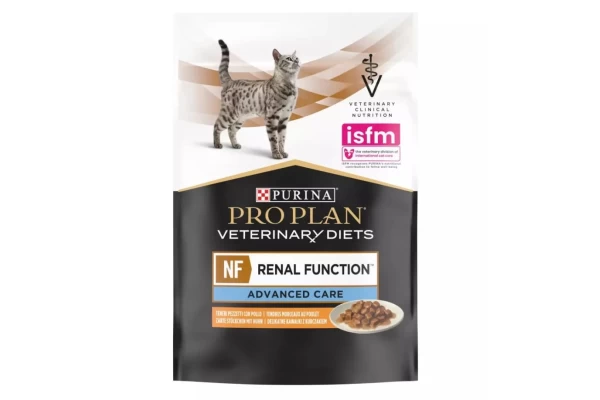 Pro Plan Veterinary Diet NF Renal Function Κοτόπουλο 85g Κομματάκια σε σάλτσα 