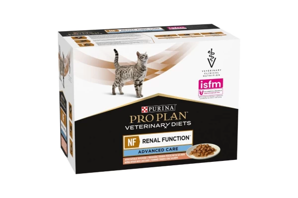 Pro Plan Veterinary Diet NF Renal Function Κομματάκια σε σάλτσα Σολομός 85g