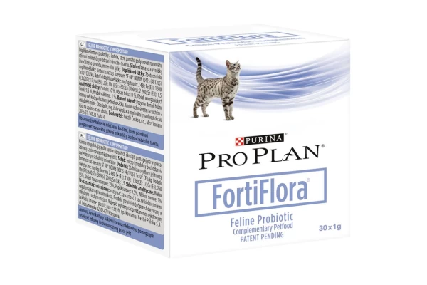 Purina Veterinary Diets Fortiflora Συμπλήρωμα για Γάτες 30x1gr