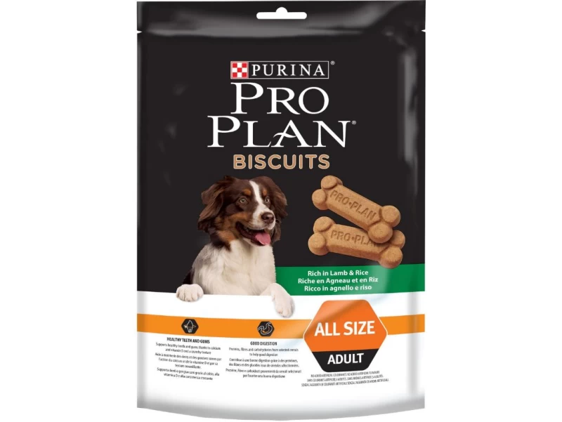 PURINA PRO PLAN ADULT ΜΠΙΣΚΟΤΑ ΣΚΥΛΟΥ ΑΡΝΙ & ΡΥΖΙ 400G
