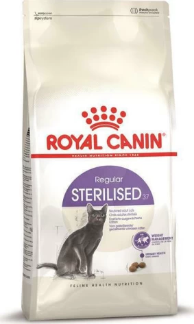 Royal Canin Regular Sterilised 37 Ξηρά Τροφή για Ενήλικες Στειρωμένες Γάτες με Πουλερικά 10kg+2kg Δώρο 