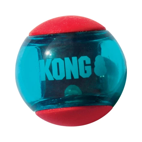 KONG Squeezz Action Red Medium 3 τεμάχια