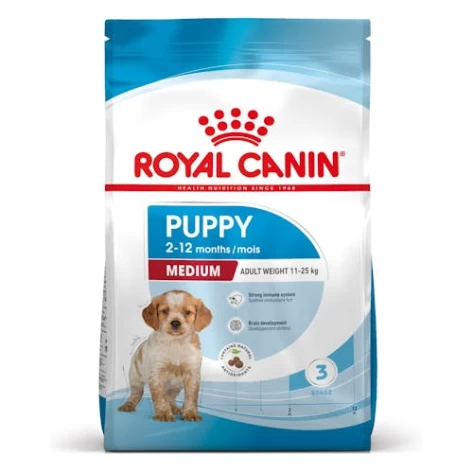 Ξηρά Τροφή Royal Canin Medium Puppy 15kg