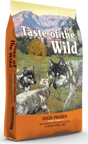 Taste Of The Wild  High Prairie Puppy με βίσονα και ψητό ελάφι 12.2kg