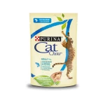 CAT CHOW ADULT Σολομό & Πράσινα Φασολάκια σε Ζελέ 85g