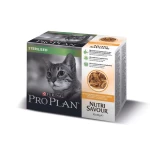 PURINA PRO PLAN STERILIZED NUTRISAVOUR CAT ΚΟΤΟΠΟΥΛΟ ΣΕ ΣΑΛΤΣΑ 10x85g