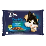 FELIX AGAIL Πολυσυσκευασία Doubly Delicious Ποικιλία Ψαρικών  σε Ζελέ 4x85g