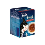 FELIX Soups Πολυσυσκευασία με Βοδινό, Κοτόπουλο και Αρνί 6x48g