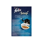 FELIX Soups Πολυσυσκευασία με Μπακαλιάρο, Τόνο και Γλώσσα 6x48g