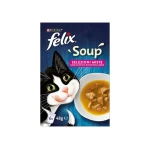 FELIX Soups Πολυσυσκευασία με Βοδινό, Κοτόπουλο και Τόνο 6x48g