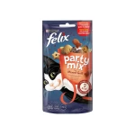 FELIX PARTY MIX Snacks MIXED GRILL Με γεύση ΒΟΔΙΝΟ, ΚΟΤΟΠΟΥΛΟ & ΣΟΛΟΜΟ 60g
