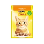 Friskies® για ενήλικες γάτες με Κοτόπουλο σε σάλτσα 85g